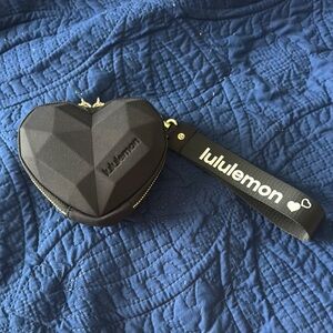Lululemon Heart Wristlet